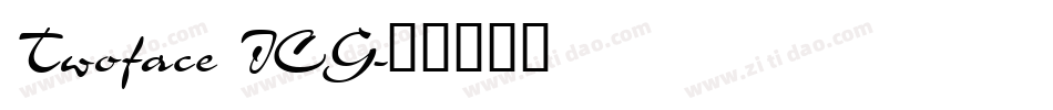 Twoface ICG字体转换